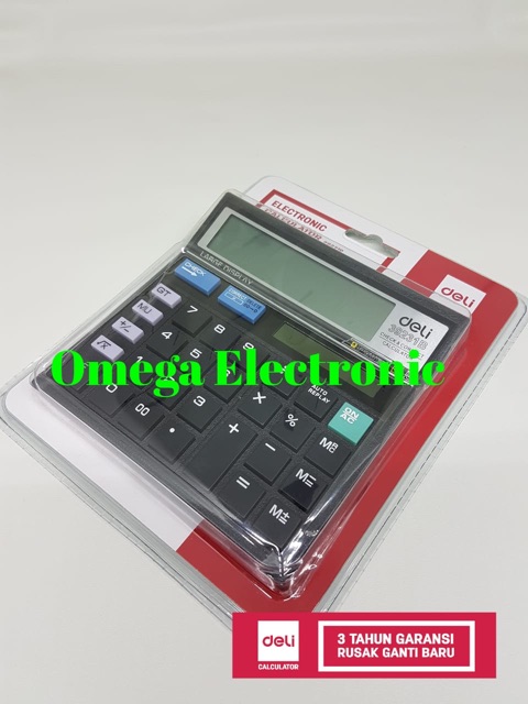 

RB Deli 39231 Calculator Check & Correct Desktop Kalkulator Meja Office BUKAN CT-512 CT 512