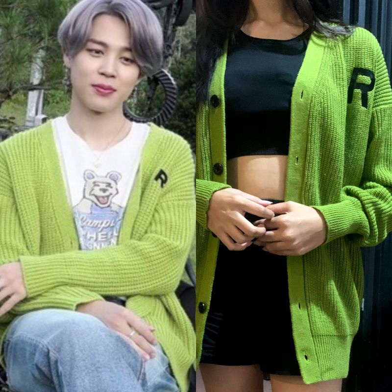 KARDIGAN JIMIN BTS/KNITT CARDY JIMIN BTS