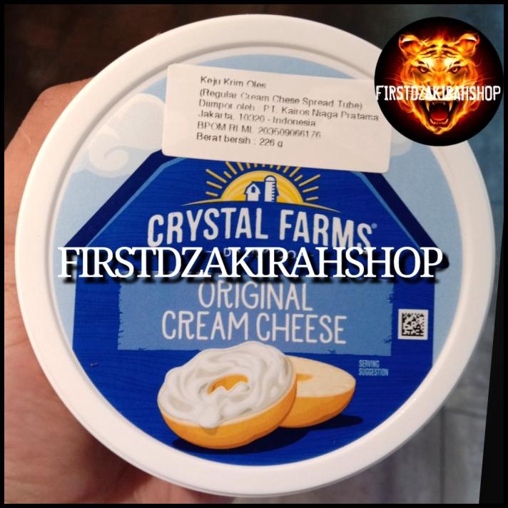 

Crystal Farms Original Cream Cheese 226Gr