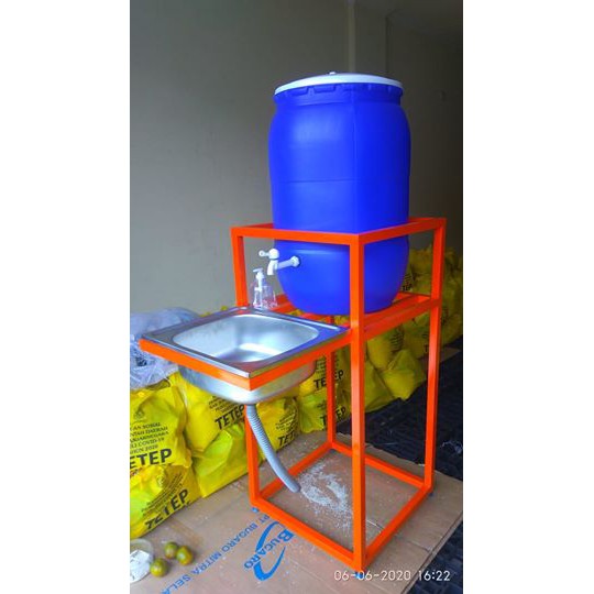 Wastafel Cuci Tangan Antisipasi Covid-19