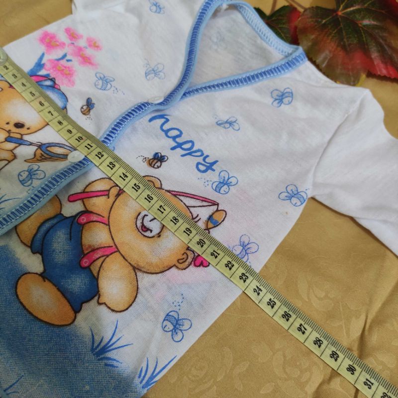 6Pcs Baju Bayi Lengan Panjang Murah usia 6-12 bulan new born bayi nyaman tidak gerah Bayi Perempuan laki