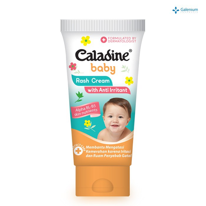 Caladine Baby Rash Cream 50gr - Krim Untuk Ruam dan Iritasi Bayi 50 gr