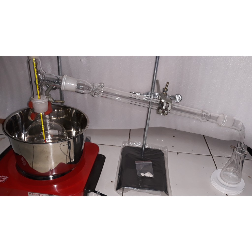 destilasi set penyulingan 500 ml