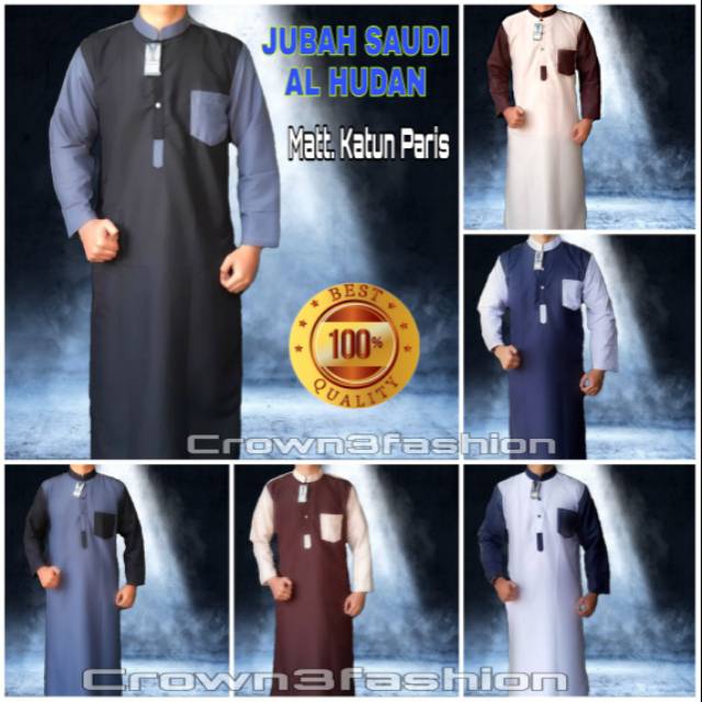 Jubah Saudi Terbaru / Gamis Pakistan terlaris √*