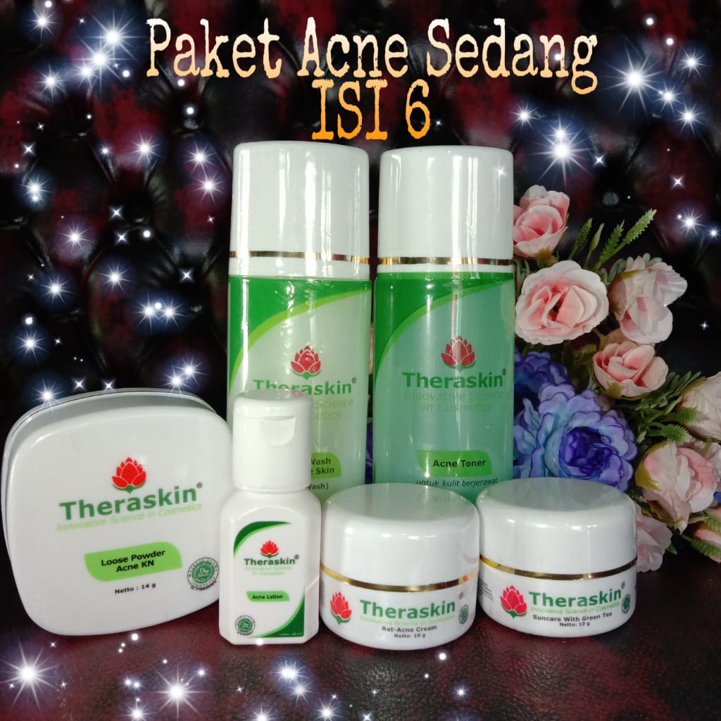 Theraskin Paket Acne Sedang Isi 6/Theraskin Paket Ret-Acne