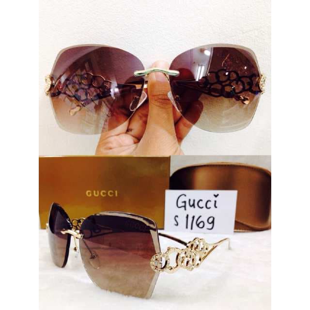 Bagus Kacamata Fashion Gaya Wanita  Masa Kini Gucci Import Keren Trendi