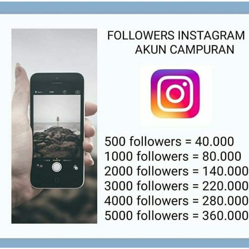 jasa tambah follower instagram
