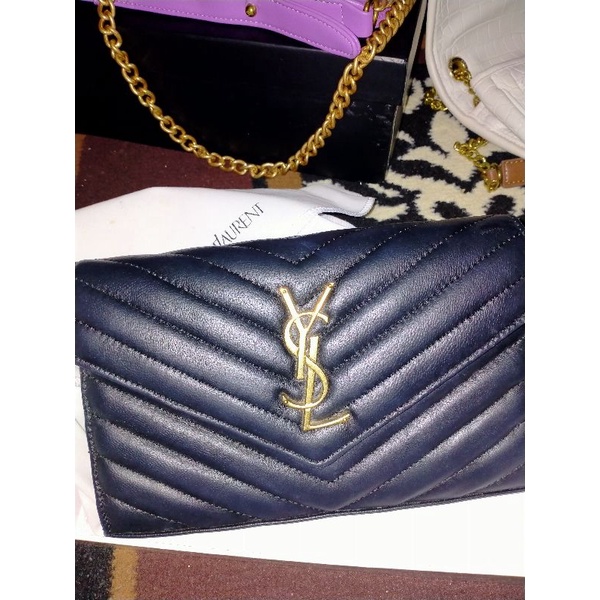 preloved YSL envelope/woc