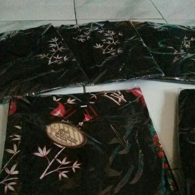 Batik Couple Keluarga Sania Ruffle Ori Ndoro Jowi Dnt Motif Kipas