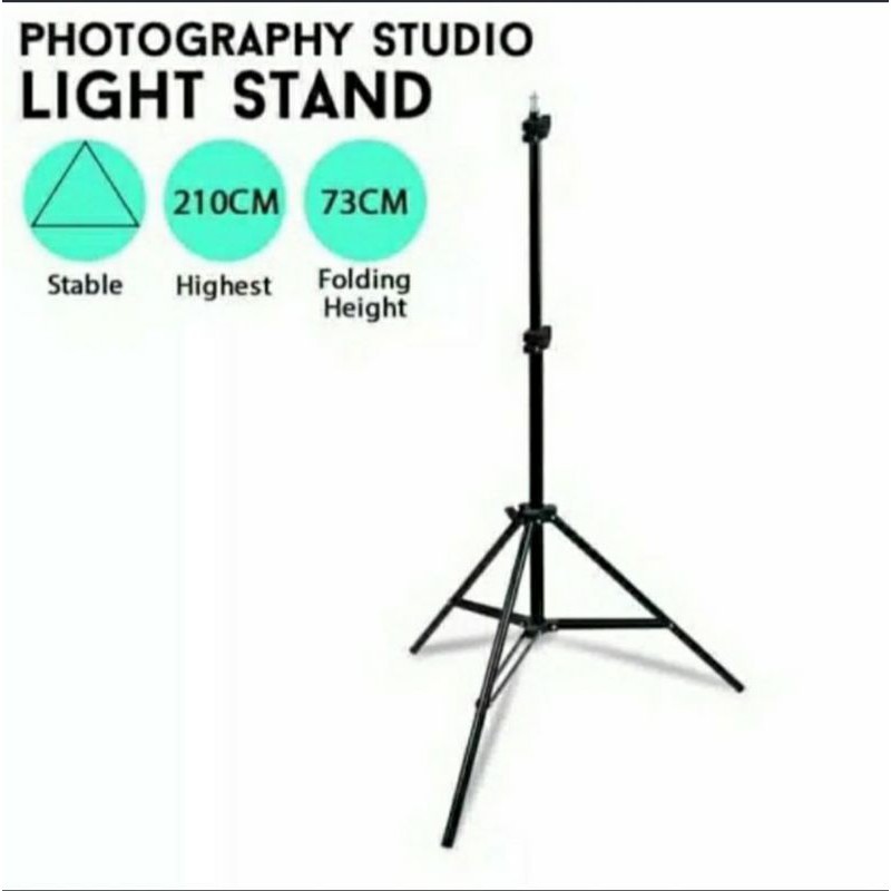 tripod handphone | Tripod 2meter | Tripod Besi Stand Ring light