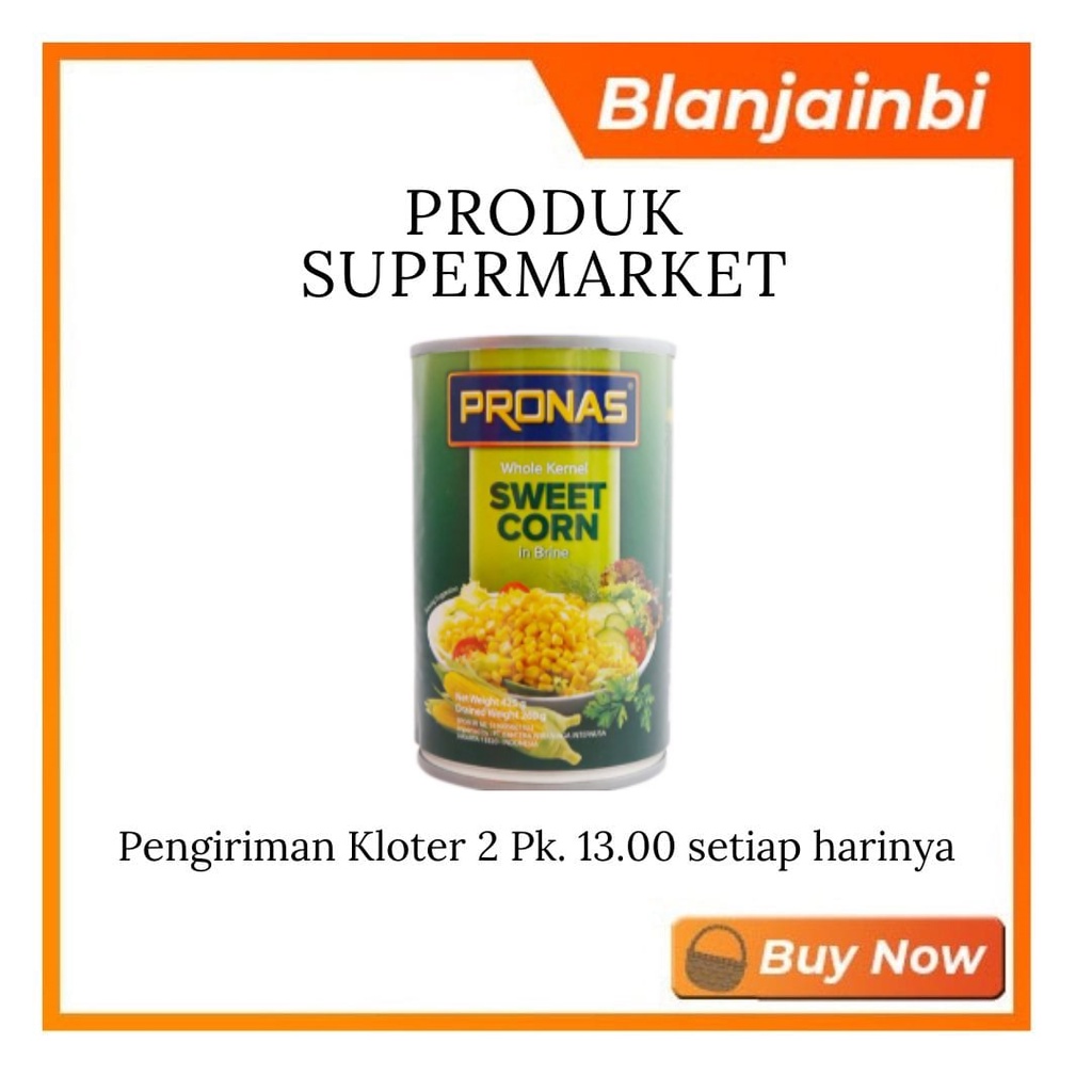 

Pronas Sweet Corn 250gr