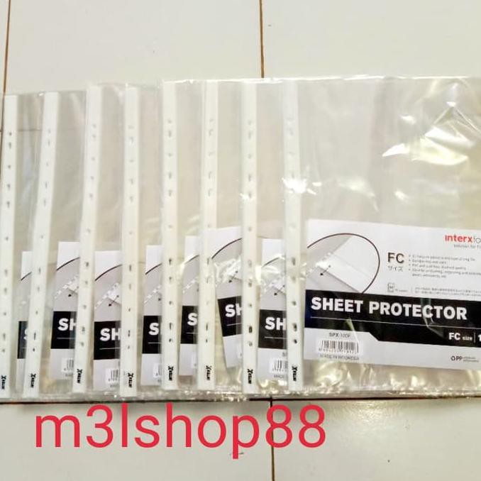 

Plastik pp pocket F4/folio Inter x folder