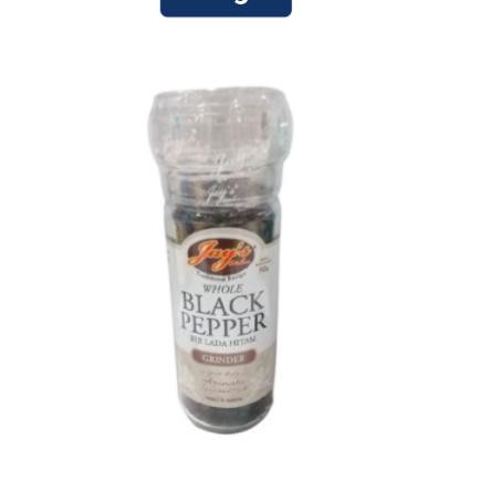 

[KODE PRODUK 272] Jay's Whole Black Pepper Grinder 50 gr TERLARIS!!!