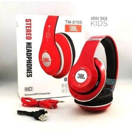 Headphone Headset Handsfree Bluetooth Wireless JBL TM-010S BASS