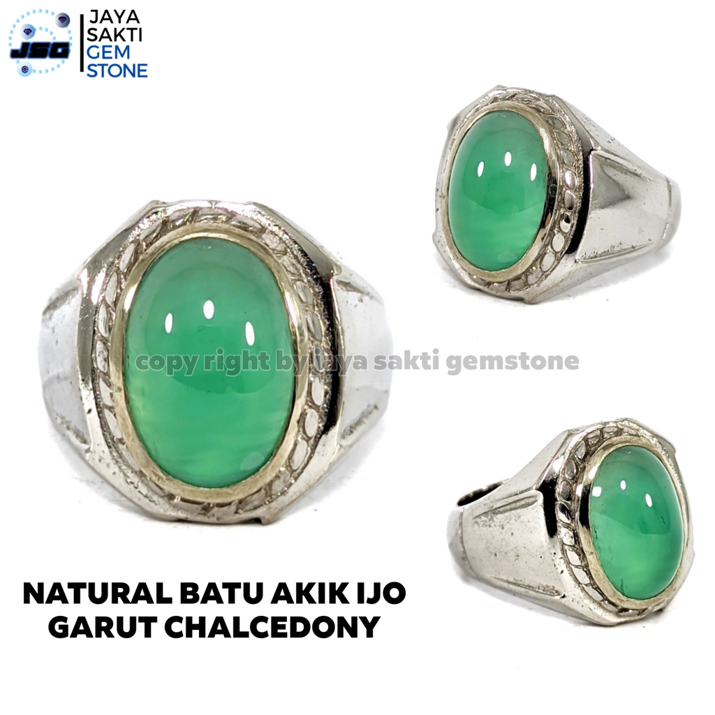 Natural Batu Akik Ijo Garut IG01