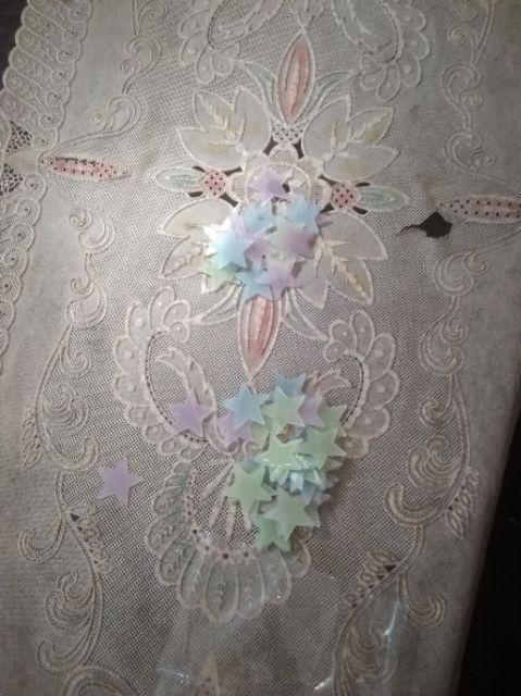 Star Wall Sticker Stiker Bintang Glow In The Dark Dinding Wallsticker Nyala Dalam Gelap Aksesoris Ka