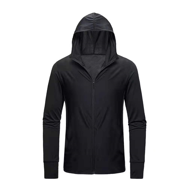 	 Jaket mesh hoodie UV protection olahraga JPS Women	
