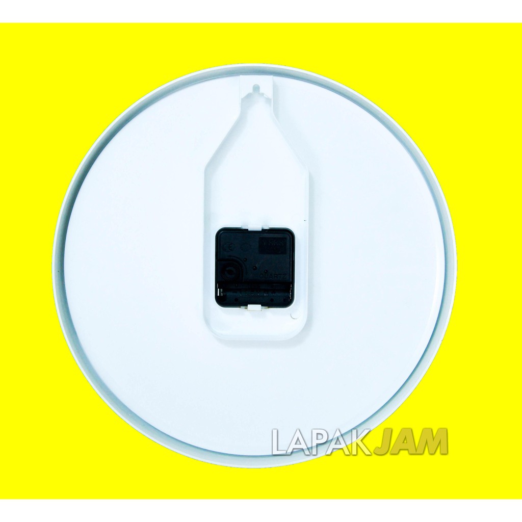 Jam Dinding Dekorasi Rumah Warna Biru Hitam Unik Minimalis Wall Clock EDISON EDW290T