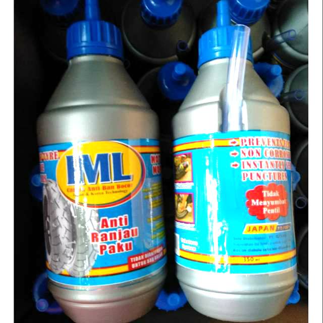 Cairan ban tubles anti ranjau paku merk iml UK.350 ml..all ban motor tubles