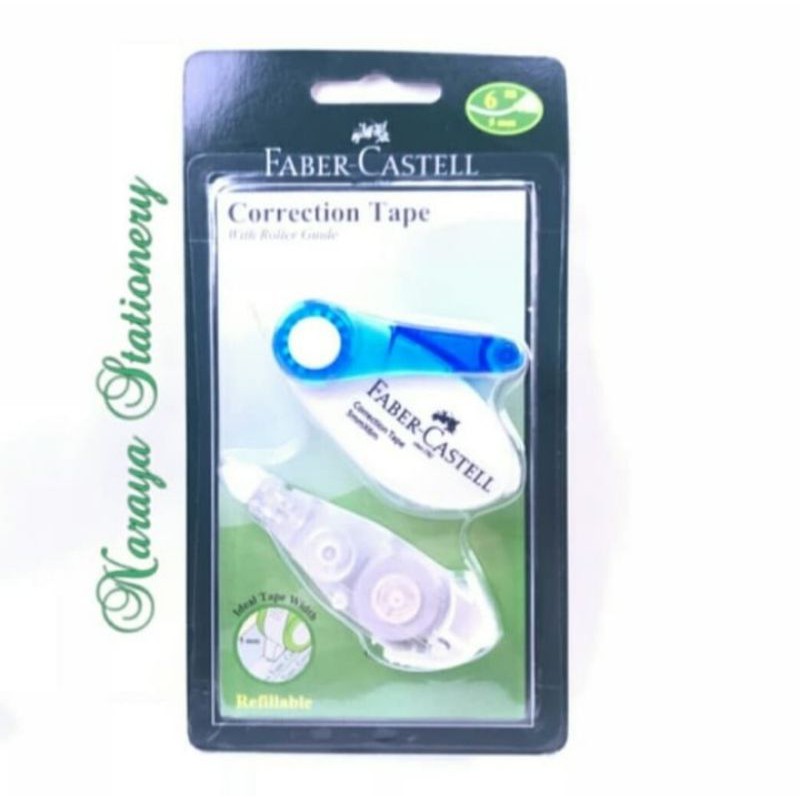 

Faber-Castell Correction Tape SR-506 + Refill ( Blue )