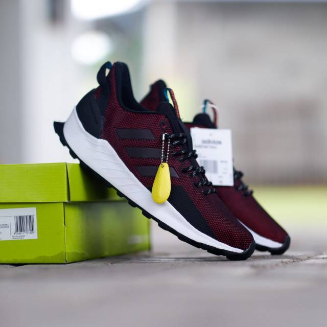 adidas questar trail maroon