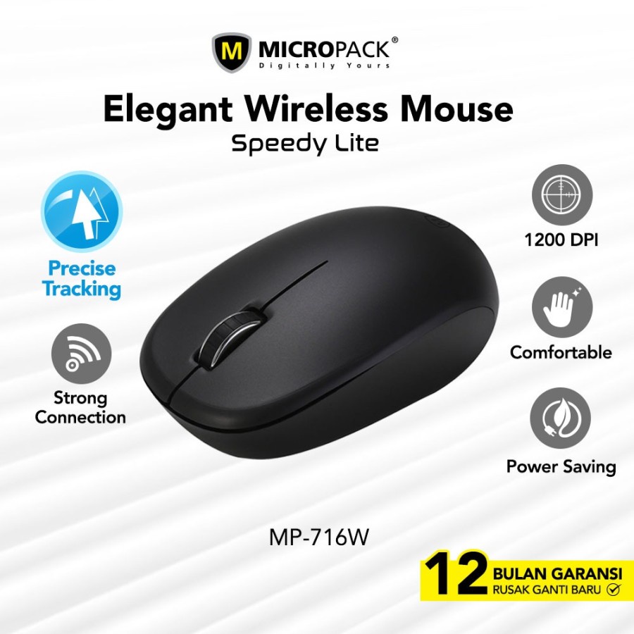 Micropack Wireless Mouse MP-716W Series MOUSE WIRELESS