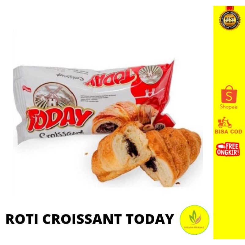 

ROTI ELVAN TODAY CROISSANT/ROTI KHAS ARAB/RASA COKLAT/TERLARIS