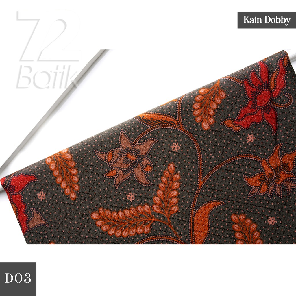 KAIN BATIK PREMIUM Dobby Motif Kembang Warna Hijau Ijo Orange Oranye Dolbi Dobi Doby 722781 Cap 72 Jarik Jarit Samping Kebat Panjang Batik Dobby Modern Premium Bahan Seragam Batik Pernikahan Kantor Keluarga Murah Kamen Jadi Batik Bali Lembaran