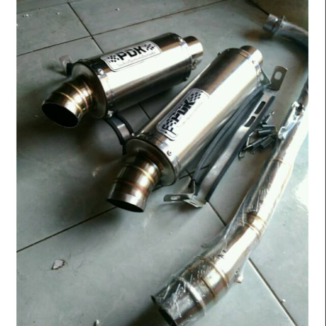 KNALPOT PDK BEBEK KNALPOT PDK VEGA JUPITER SUPRA C70 panjang 20cm dll