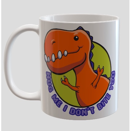 Mug Cartoon Tyrannosaurus Rex