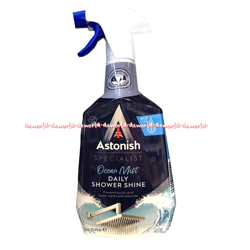 Astonish Daily Shower Shine Pembersih Kerak dan Noda pada Shower 750ml