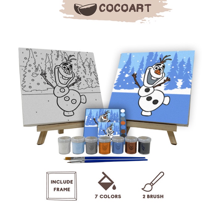 

Produk Terbaru Paint By Number Kit [ Winter Olaf ] - Cocoart.Id I Kanvas 20 X 20 Cm