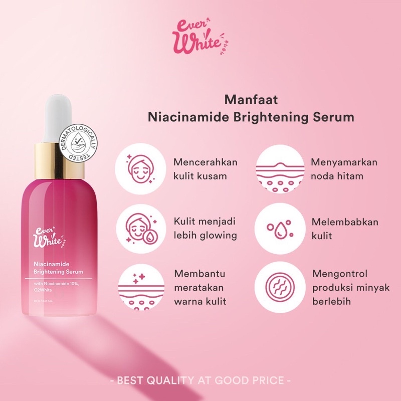 Ever White Niacinamide Brightening Serum New