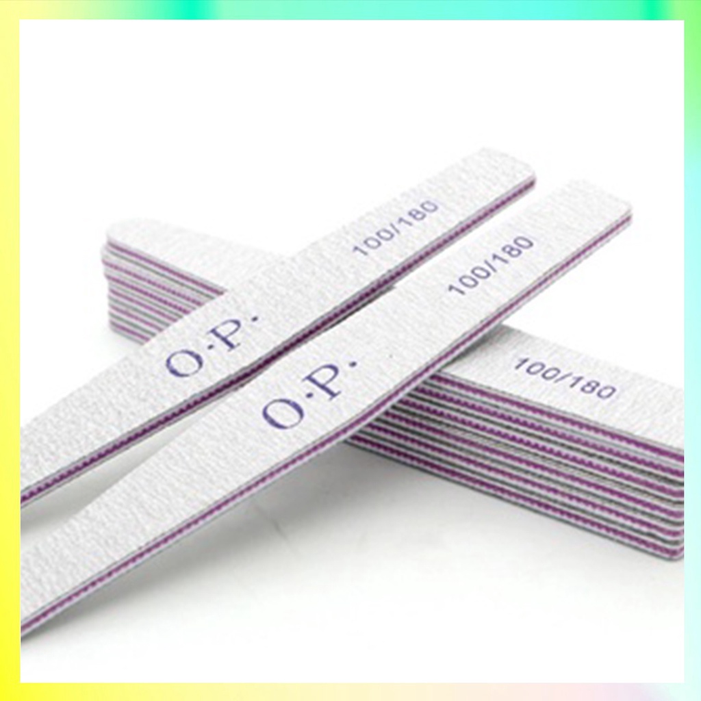 Nail File Diamond 100/180 Nail O.P.I Nail Grit  KU013