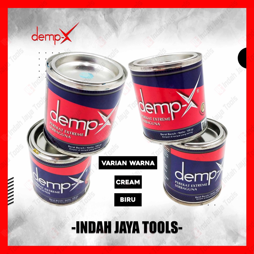 DEMPX 200 GR Lem Epoxy Perekat 2 Komponen Kolam Renang Kering Basah