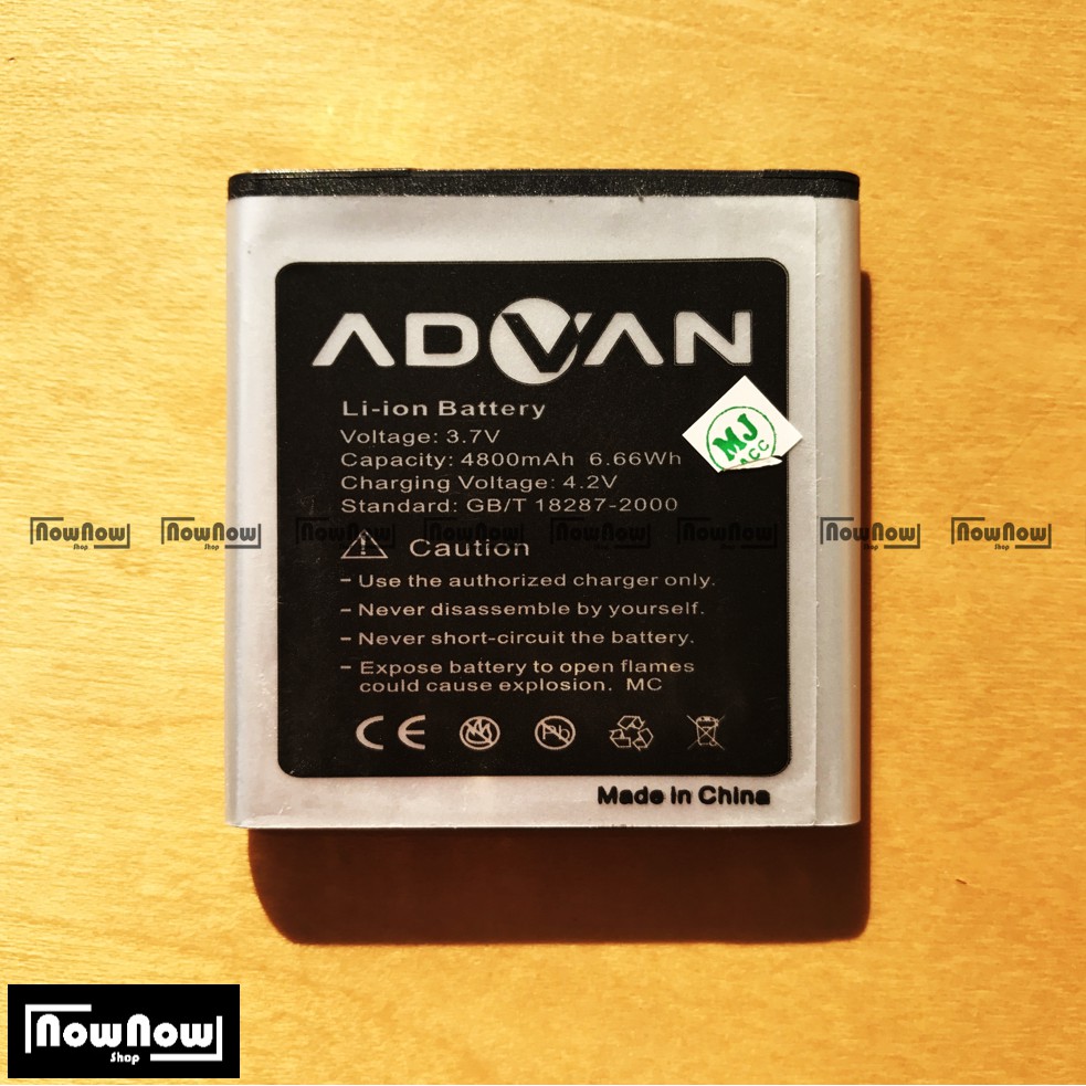 Baterai Advan S3C Original Double Power Batre Batrai Battery HP