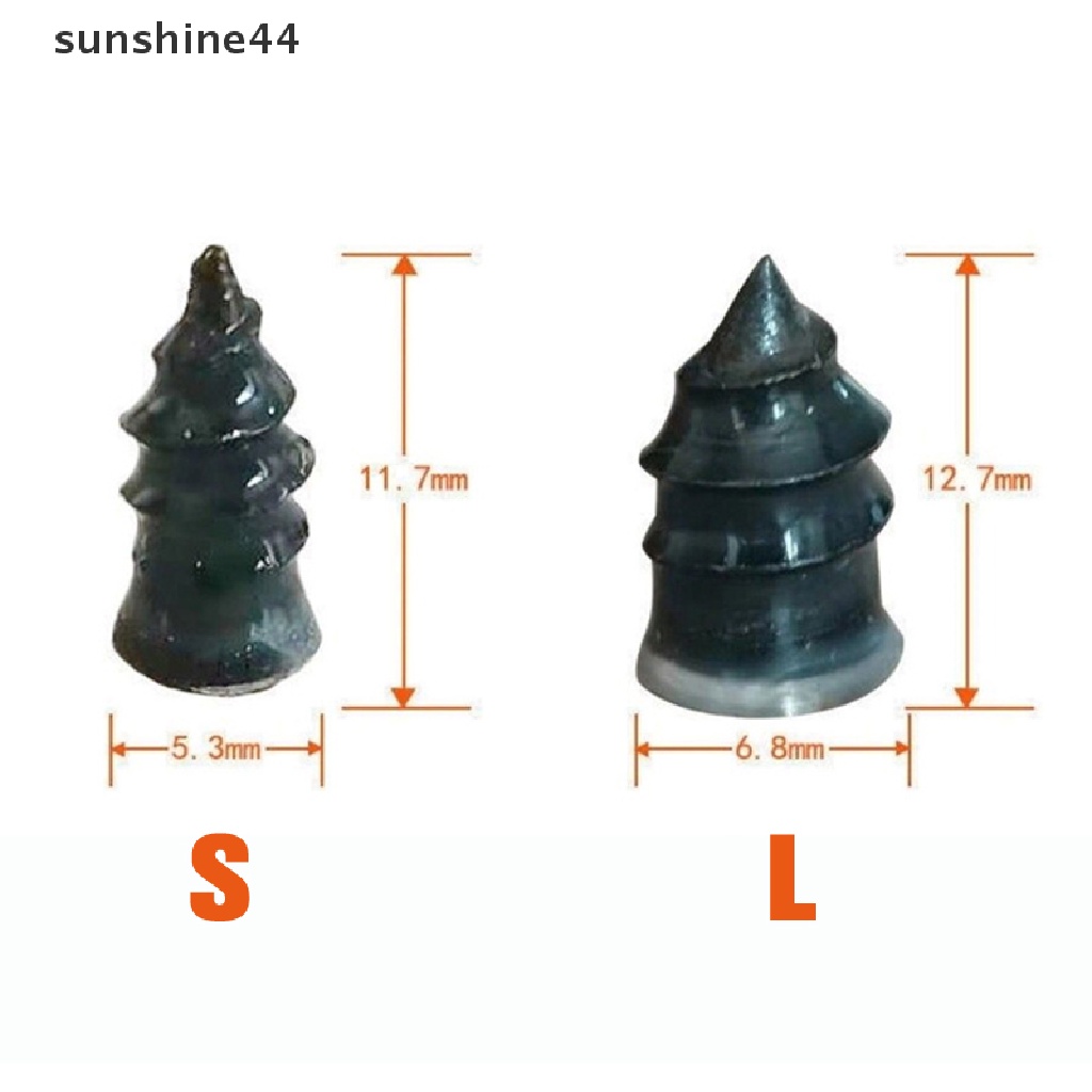 Sunshine 10pcs Paku Karet Untuk Reparasi Ban Tubeless Motor
