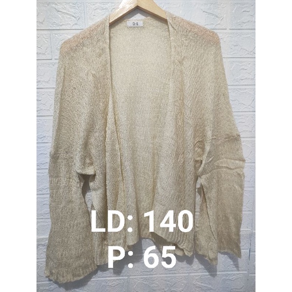 Thrift Cardigan Rajut dan Atasan Wanita (Preloved) (008)-14