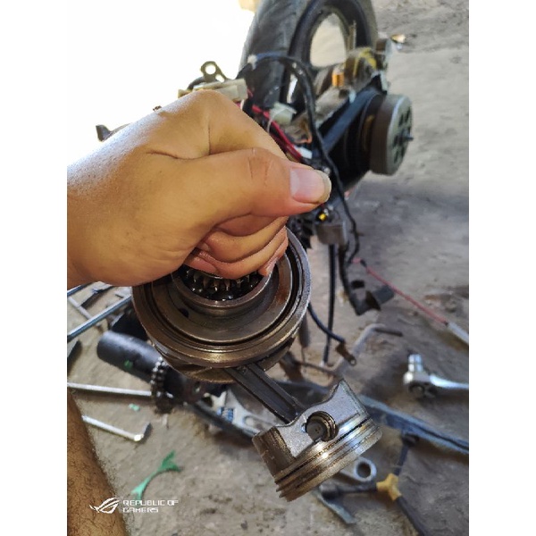 kruk as mio langkah 68 mm + banyak bonus kruk as mio stroke up pen (pen stroke bukan geser big end)