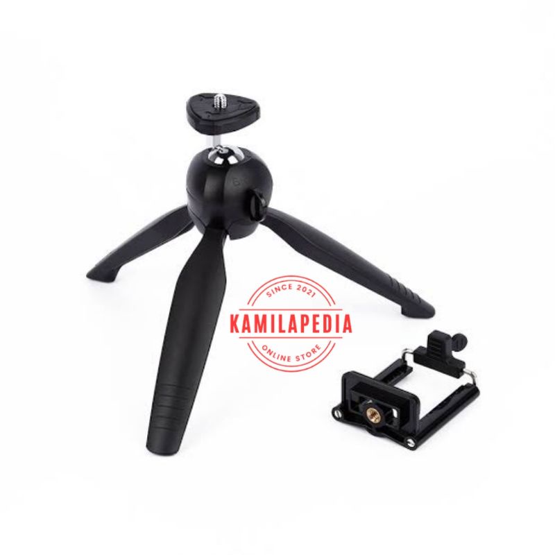 Tripod Mini Merk Yungten Sangat Cocok Untuk Zoom / Webinar / Mini Tripod Yungten Sangat Cocok Untuk 