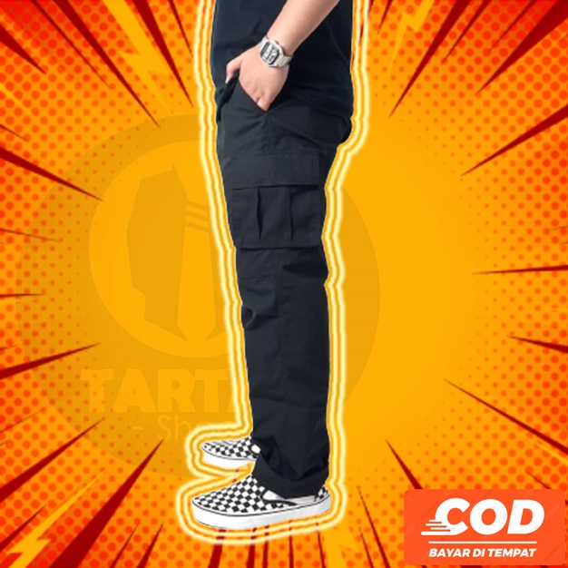 Celana Panjang Cargo Kargo Pants Tactical Taktikal Tectical Kitanica Blackhawk Ripstop Panjang Pria