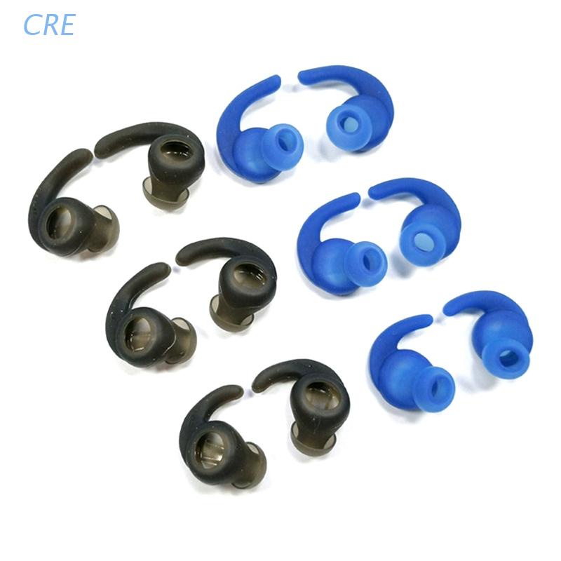 Cre 3 Pasang Eartip Earphone In-Ear Bluetooth Bahan Silikon