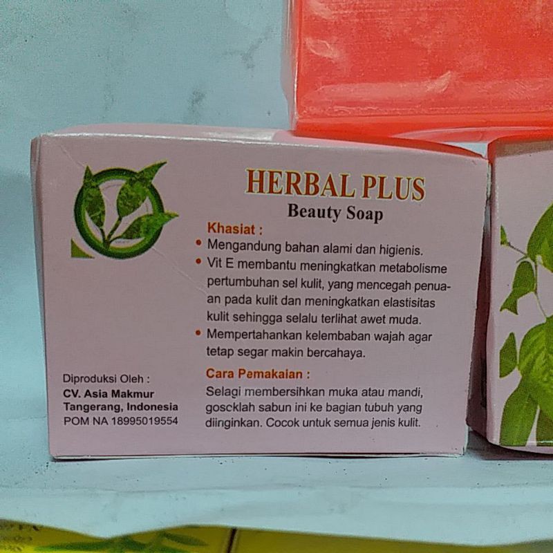 SABUN HERBAL PLUS BEAUTY SOAP SOLUSI TEPAT UNTUK KULIT ANDA