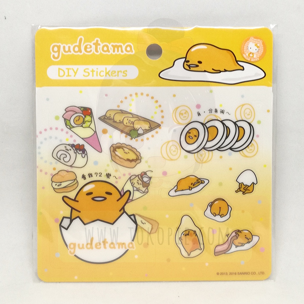 

Sanrio Gudetama DIY Stickers