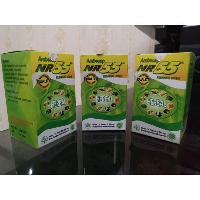 Obat Herbal Ambecap NR 55 Isi 30