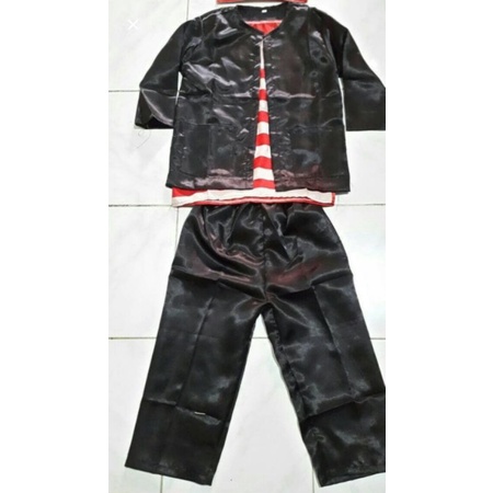 ready stok baju adat pakaian adat busana adat setelan satu set anak Madura laki laki Ukuran S M L XL XXL dewasa standard jumbo
