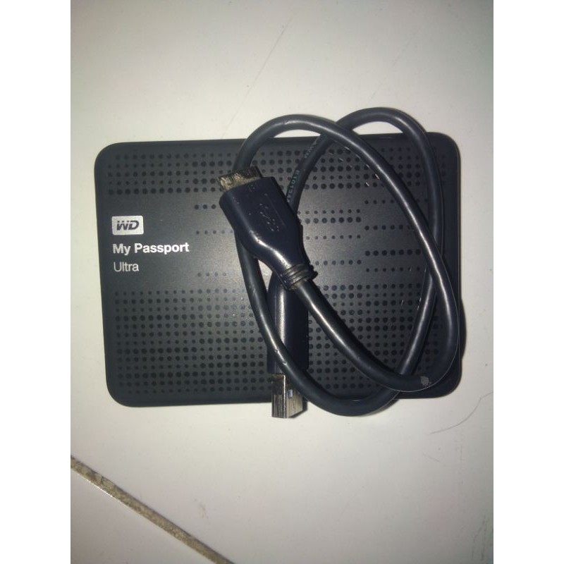✔️(COD)HDD external 500GB hardisk Wd My passport Ultra Bekas Normal