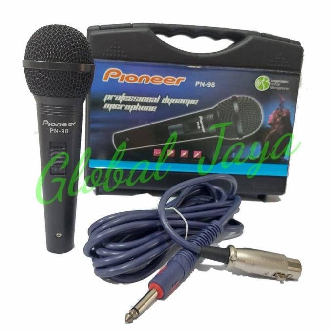 mic kabel pioneer pn7000/mic pioneer pn 7000/microphone/ktv .