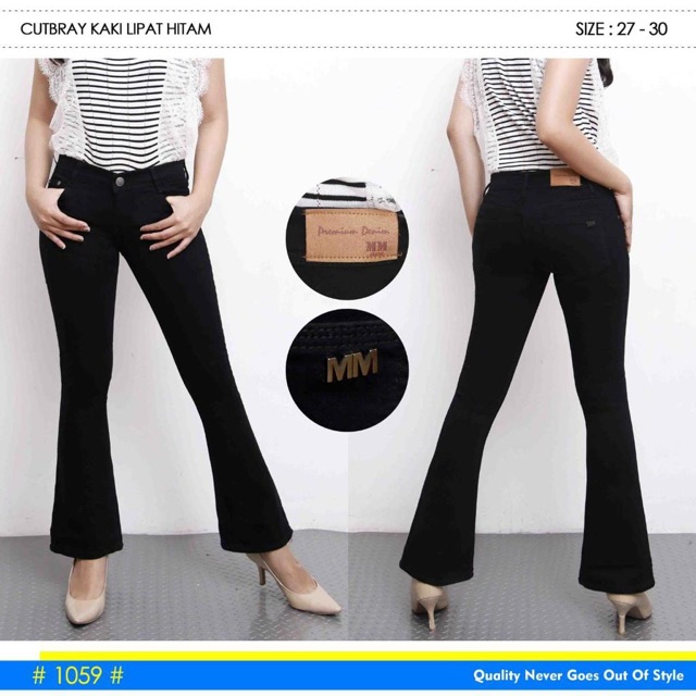 Celana Panjang Jeans Wanita Cutbray 27 28 29 30 31 32 33 34 35 36 37 38 Bisa Bayar Ditempat(COD)