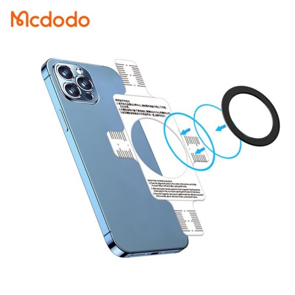 Mcdodo Stiker Ring Plate Magnet Magsafe Magnetic Wireless Charger